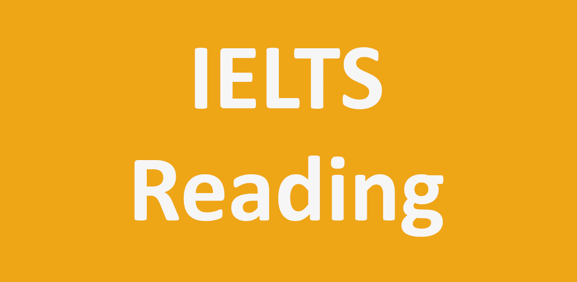 Тест IELTS Reading